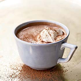 Mmm. Hot chocolate.